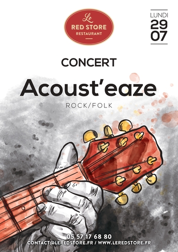 Concert Acoust'eaze, le 29 juillet 2024